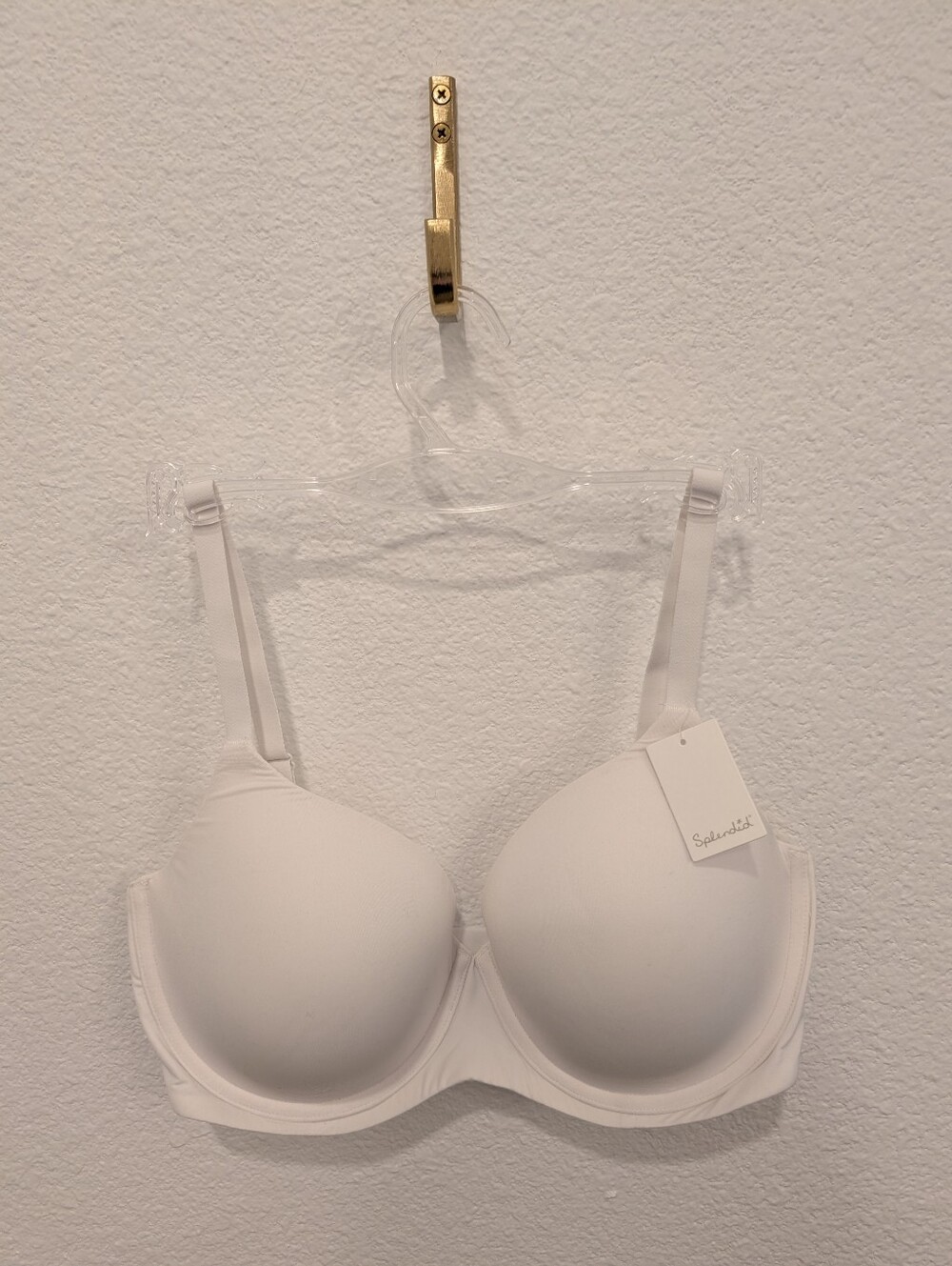 Splendid White T-Shirt Bra